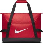 Pánské Sportovní tašky Nike Team v červené barvě s mnoha kapsami ve slevě 