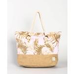 Plážové tašky Rip Curl v lila barvě z juty 