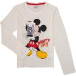 Dětská trička s dlouhým rukávem v bílé barvě ve velikosti 8 let s motivem Mickey Mouse a přátelé Mickey Mouse 