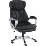 Kancelářské židle Kondela v černé barvě v elegantním stylu z polyuretanu 