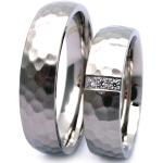 Tepané snubní prsteny ocel