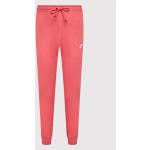 Dámské Tepláky Nike Essentials v růžové barvě slim fit ve slevě 