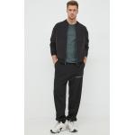 Pánské Designer Tepláky Calvin Klein Jeans v černé barvě ve velikosti L ve slevě 