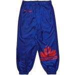 Dětské sportovní kalhoty Chlapecké v modré barvě v lakovaném stylu od značky Dsquared2 z obchodu Vermont.cz s poštovným zdarma 