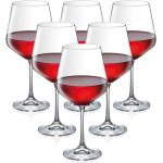 Sklenice na červené víno Tescoma v červené barvě z krystalu vhodné do myčky nadobí ve slevě 