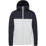 Pánské Zimní bundy s kapucí The North Face Nepromokavé Prodyšné v bílé barvě v retro stylu z polyesteru - Black Friday slevy 