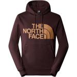 Pánské Fleecové mikiny The North Face ve fialové barvě z bavlny ve velikosti S ve slevě 