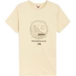 Dámská  Sportovní trička The North Face ve světle hnědé barvě z bavlny ve velikosti L ve slevě 