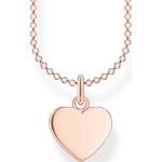 Dámské Stříbrné náhrdelníky Thomas Sabo v pudrové barvě z růžového zlata k Valentýnu 