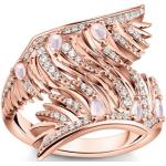 Dámské Prsteny se zirkonem Thomas Sabo v pudrové barvě z růžového zlata zirkonové 