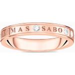 Dámské Prsteny se zirkonem Thomas Sabo v pudrové barvě z růžového zlata 