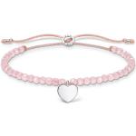 THOMAS SABO šňůrkový náramek Pink pearls heart A1985-813-9-L20v náramek