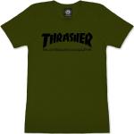 Dámská  Skate trička Thrasher v skater stylu ve velikosti M ve slevě 