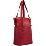 Dámské Elegantní kabelky Thule v červené barvě v elegantním stylu prošívané z kůže o objemu 15 l 