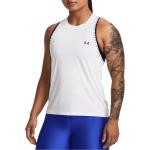 Dámská  Fitness trička Under Armour Knockout v bílé barvě ve velikosti L 