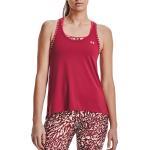 Dámská  Fitness trička Under Armour Knockout v růžové barvě ve velikosti L bez rukávů ve slevě 