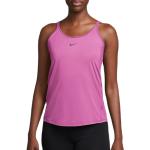 Dámská  Fitness trička Nike Dri-Fit v růžové barvě v elegantním stylu z polyesteru ve velikosti L ve slevě 