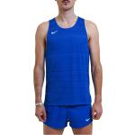 Pánská  Sportovní tílka Nike Miler v modré barvě ve velikosti 3 XL plus size 