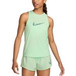 Pánská  Tílka Nike Swoosh v zelené barvě ve velikosti XS 