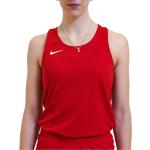 Dámská  Sportovní tílka Nike v červené barvě ve velikosti M ve slevě 