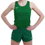 Dámská  Sportovní tílka Nike Miler v zelené barvě ve velikosti XS ve slevě 