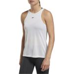 Dámská  Fitness trička Reebok v bílé barvě ve velikosti S bez rukávů ve slevě 