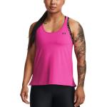 Dámská  Fitness trička Under Armour Knockout v růžové barvě ve velikosti XS bez rukávů ve slevě 