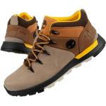 Pánské Kožené kotníkové boty Timberland Sprint Trekker v hnědé barvě ve velikosti 41 na zimu 