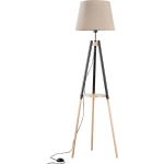 Stojací lampy v béžové barvě ve skandinávském stylu z kovu kulaté kompatibilní s E27 