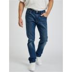 Pánské Slim Fit džíny Emporio Armani v tmavě modré barvě z bavlny ve velikosti L ve slevě 