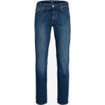 Pánské BIO Slim Fit džíny Jack & Jones v modré barvě z bavlny ve velikosti 10 XL šířka 34 délka 32 