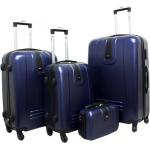 Pánské Plastové kufry v modré barvě z plastu o objemu 10 l ve slevě 