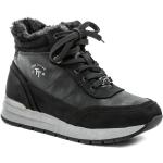 Dámské Zimní kotníkové boty Tom Tailor v černé barvě z kožešiny ve velikosti 39 na zimu 