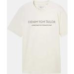 Pánská  Trička Tom Tailor Denim v bílé barvě ve velikosti XXL plus size 