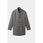 Pánské Kabáty Tom Tailor v šedé barvě ze syntetiky ve slevě 