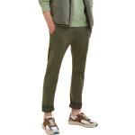 Pánské Plátěné kalhoty Tom Tailor v zelené barvě regular ve slevě 