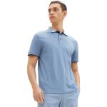 Pánská  Trička s límečkem Tom Tailor v modré barvě ve velikosti S ve slevě 