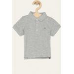 Dětská trička s límečkem Chlapecké v šedé barvě z bavlny ve velikosti 9 měsíců od značky Tommy Hilfiger z obchodu Answear.cz 
