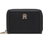Dámské Luxusní peněženky Tommy Hilfiger v černé barvě z koženky 