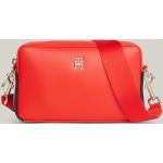 Dámské Luxusní kabelky Tommy Hilfiger Essentials v červené barvě z polyuretanu 
