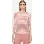 Dámské Slim fit košile Tommy Hilfiger v růžové barvě z bavlny ve velikosti XS s tříčtvrtečním rukávem 