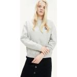 Dámská  Jarní a podzimní móda Tommy Hilfiger v šedé barvě z bavlny ve velikosti S 