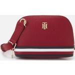 Dámské Luxusní kabelky Tommy Hilfiger v tmavě červené barvě z polyuretanu 