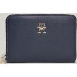 Dámské Luxusní peněženky Tommy Hilfiger Essentials v tmavě modré barvě z polyuretanu 