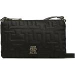 Dámské Luxusní kabelky Tommy Hilfiger v černé barvě z koženky 