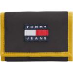 Pánské Luxusní peněženky Tommy Hilfiger v hořčicové barvě z džínoviny ve slevě 