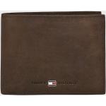 Luxusní peněženky Tommy Hilfiger Johnson v hnědé barvě z kůže 