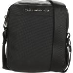 Pánské Luxusní kabelky Tommy Hilfiger TH v černé barvě z polyuretanu ve slevě 