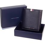 Pánské Luxusní peněženky Tommy Hilfiger v šedé barvě z kůže s blokováním RFID ve slevě 