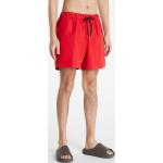 Pánské Plážové šortky Tommy Hilfiger Signature v červené barvě ve velikosti M 